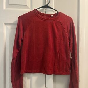 PacSun Red Long Sleeve Tee